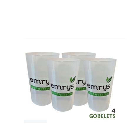 4 GOBELETS EMRYS NUTRITION